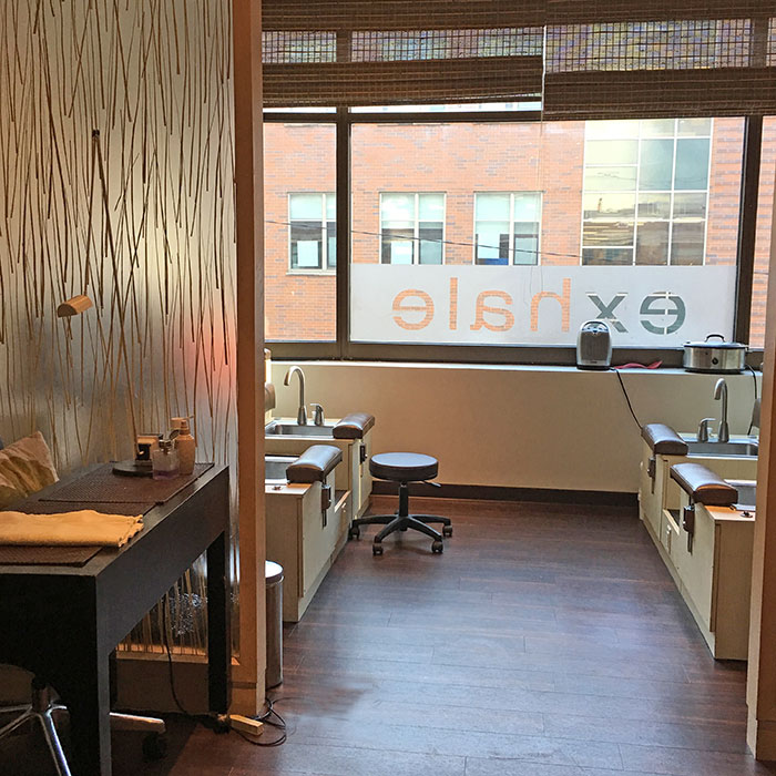 exhale Spa + Fitness Membership manicures and pedicures