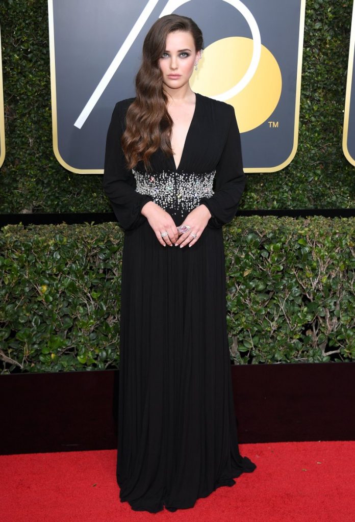 golden globes 2018 fashion best and worst dressed celebrities Katherine Langford