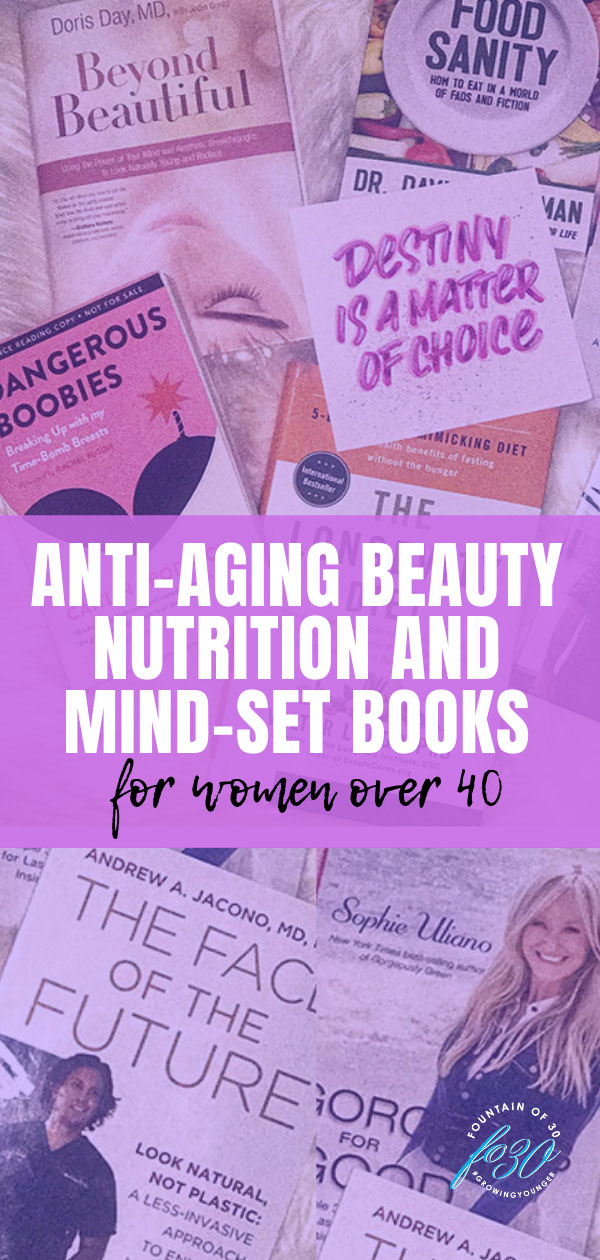 antiaging books for women over 40 fountainof30