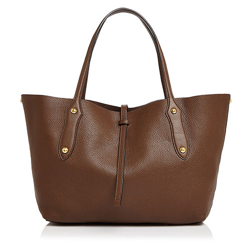 Keri Russell leather tote bag