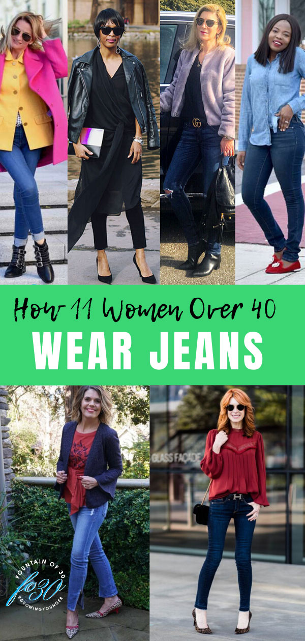 how women over 40 wear jeans fountainof30