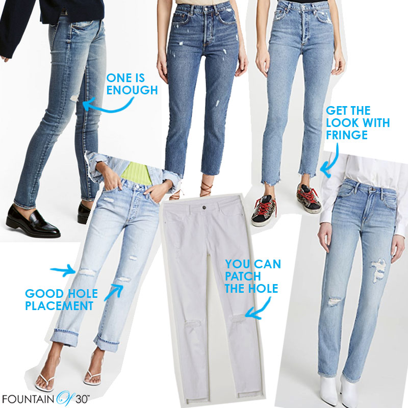 To Wear Or Not Wear Distressed Denim Is The Question! -