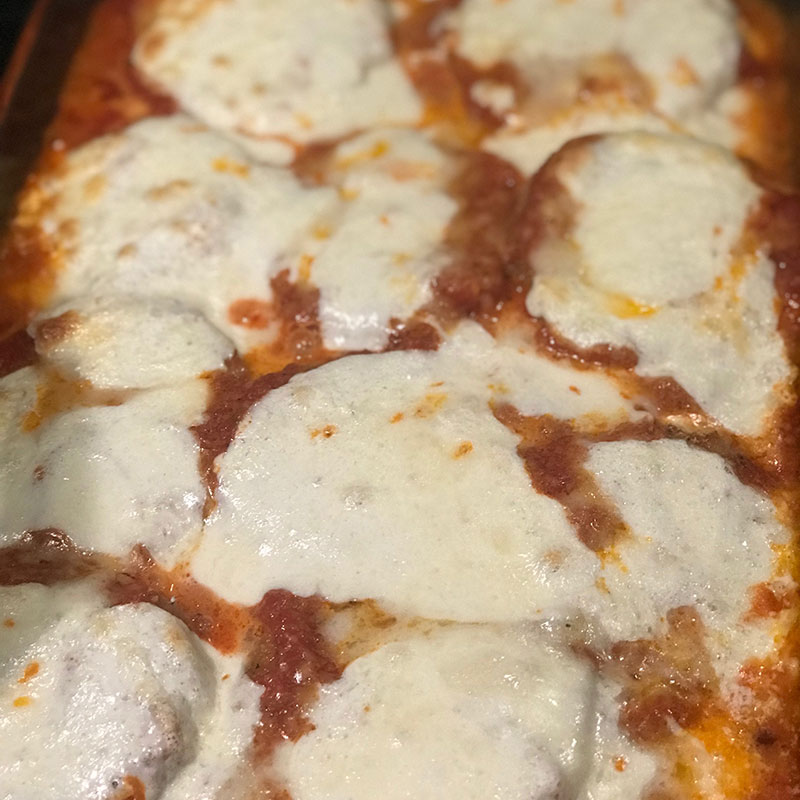 Easy Baked Eggplant Parmesan fountainof30