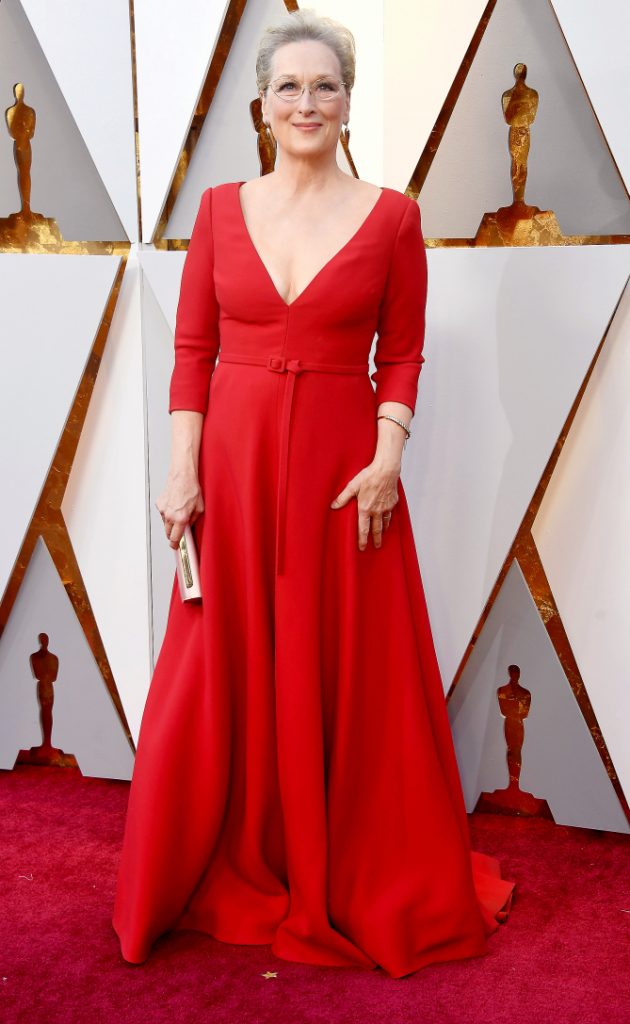 Oscars 2018 Best Dressed Celebrities Meryl Streep in Dior