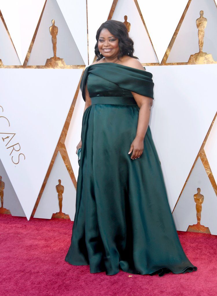 Oscars 2018 Best Dressed Celebrities Octavia Spencer in Brandon Maxwell