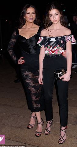 Dolce and Gabbana Alta Moda Events Carys Douglas and Catherine Zeta-Jones