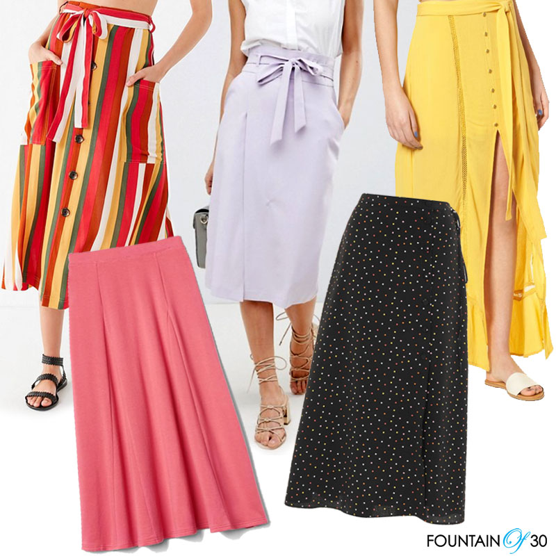 Midi and Maxi Skirts for Every Occasion 6 spring styles