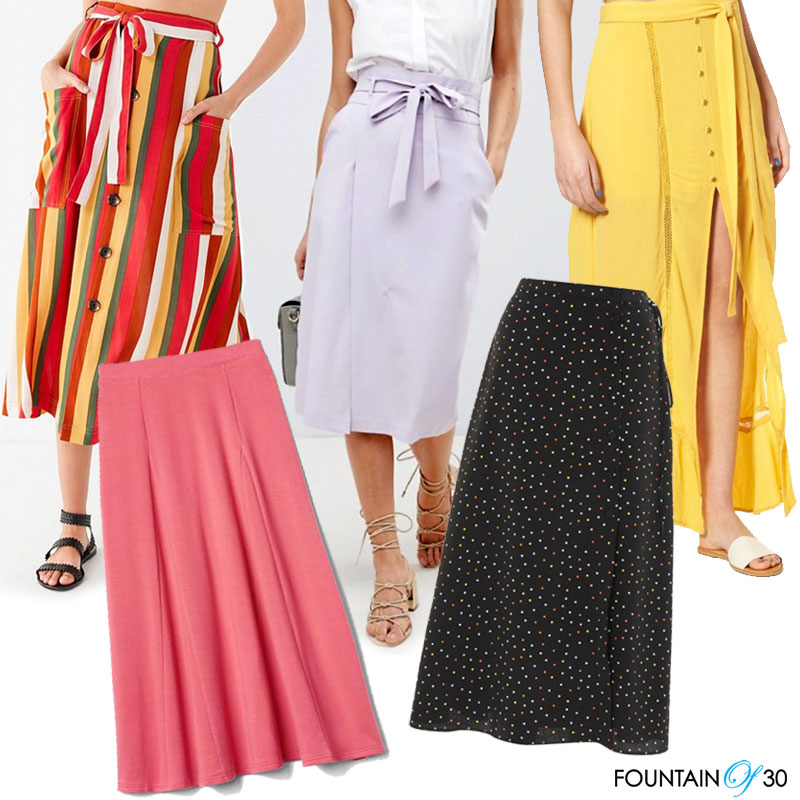 Midi and Maxi Skirts for Every Occasion 6 spring styles