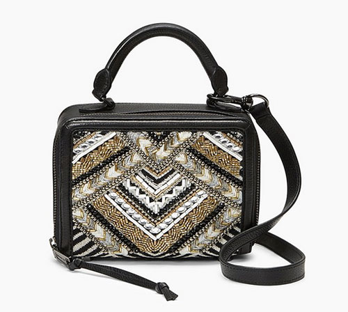 Alicia Viklander look for less Rebecca Minkoff Wonder Box Crossbody