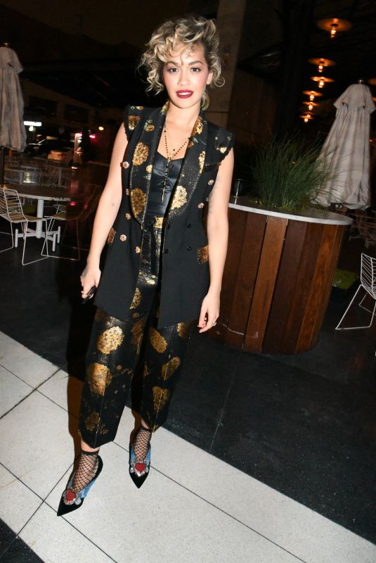Dolce and Gabbana Alta Moda Events Rita Ora