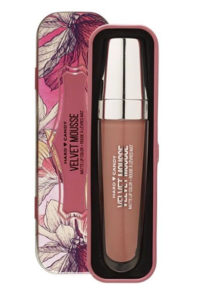 drugstore beauty finds Hard Candy Matte Lip Color Tint fountainof30