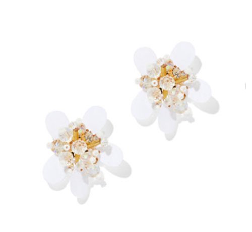 Meghan Markle Look For Less flower stud earrings 