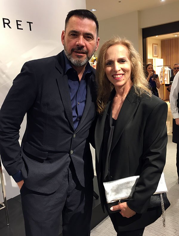 Roland Mouret and Carol Calacci Chicago Neiman Marcus 2018 fountain of 30
