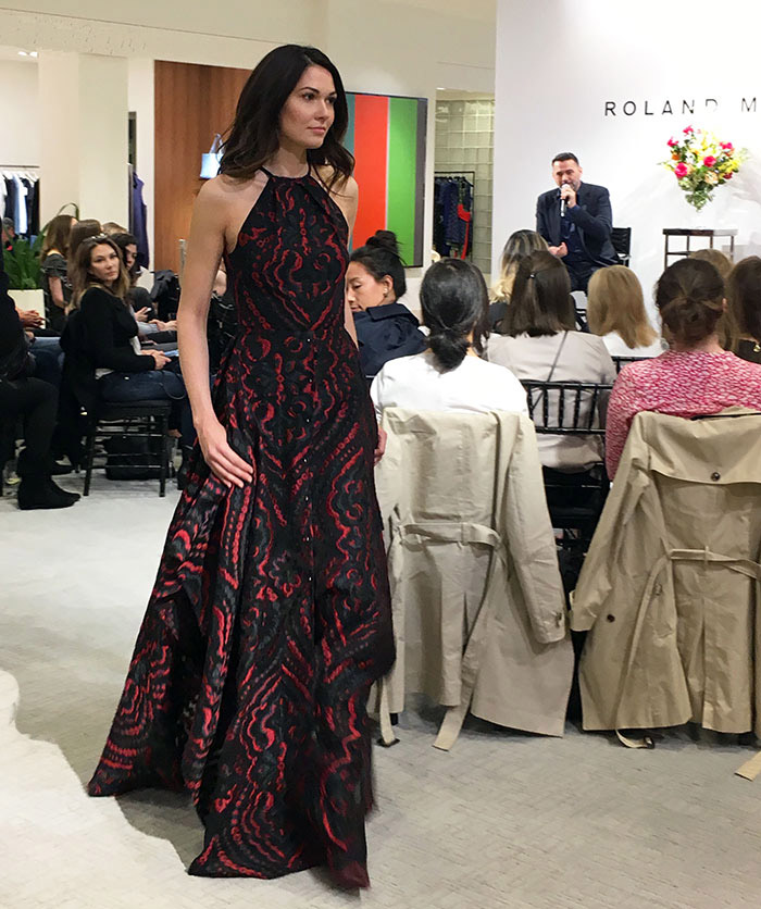 Roland Mouret Chicago Neiman Marcus 2018