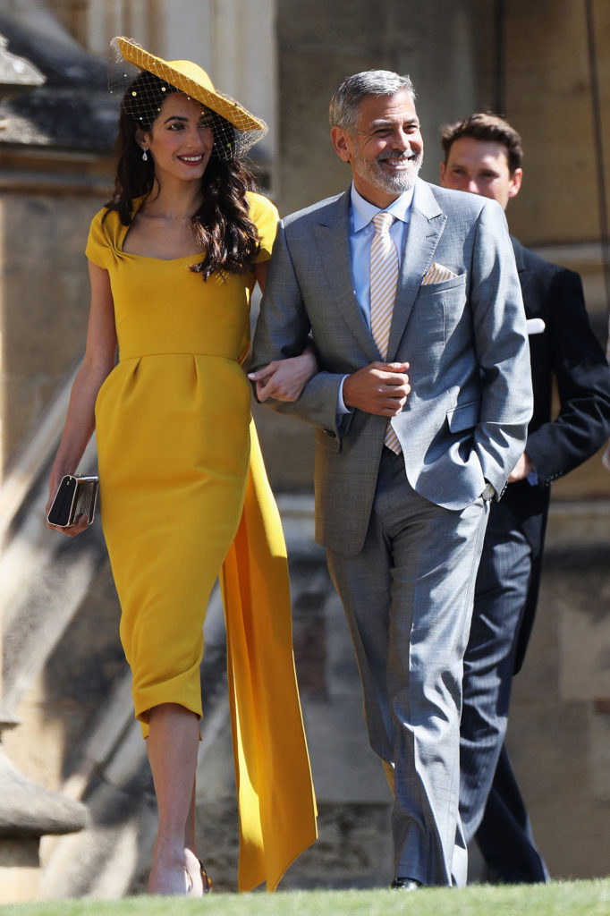 Understated Celebrity Style Amal Clooney in Stella McCartney