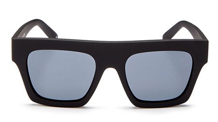 Classic Cool Victoria Beckham Look for Less Le Specs Subdimension Square Sunglasses
