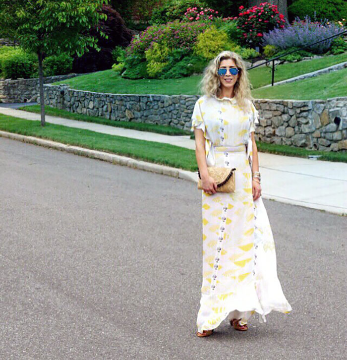 Cynthia Rowley Floral Maxi