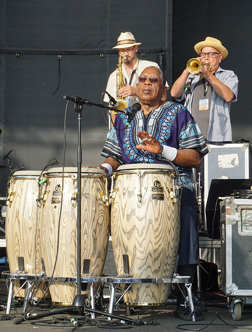 2018 Great South Bay Music Festival Sam Clayton of Little Feat