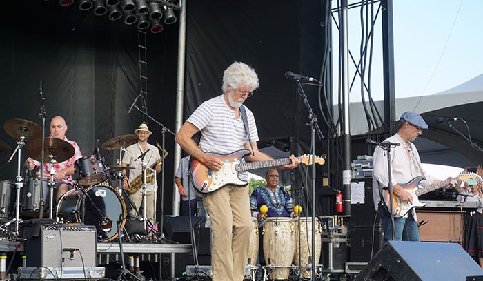 2018 Great South Bay Music Festival Little Feat on stage