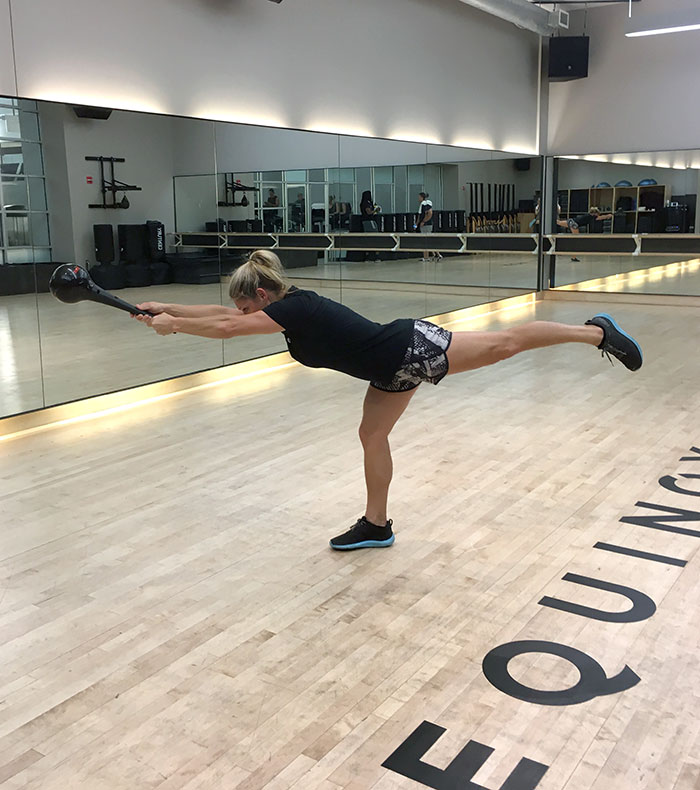 Equinox True Athlete Julie Bellis instructor balance movement