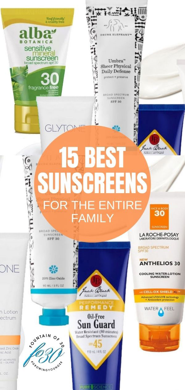 best sunscreens for the family
