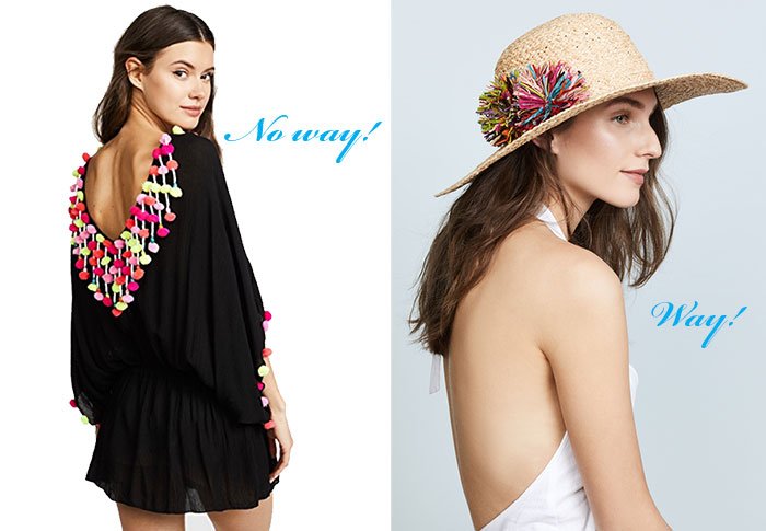 Summer Trends To Avoid pom poms