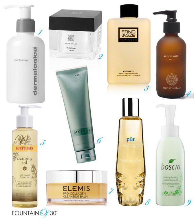 best pre-cleansers for your face fountainof30