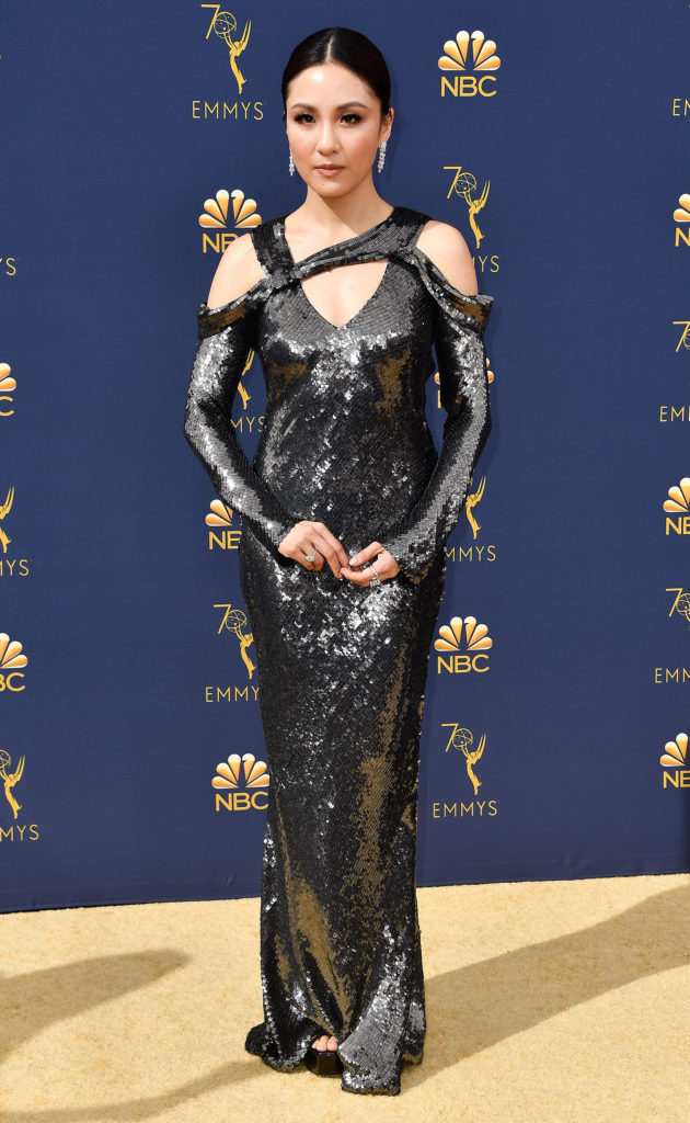 best dressed at the Emmy Awards Constance Wu