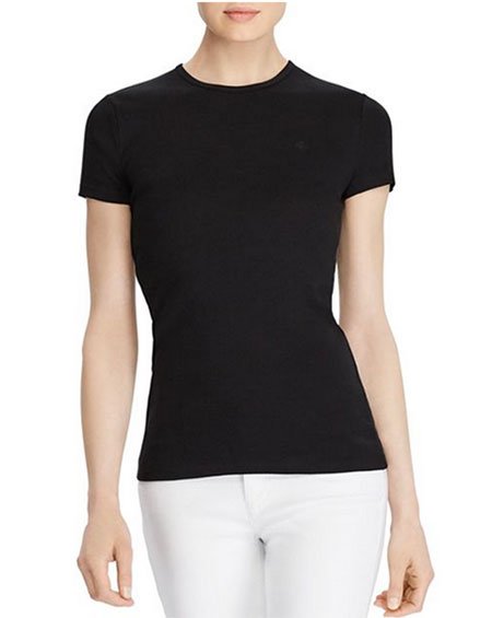 Lucy Hale look for less black tee