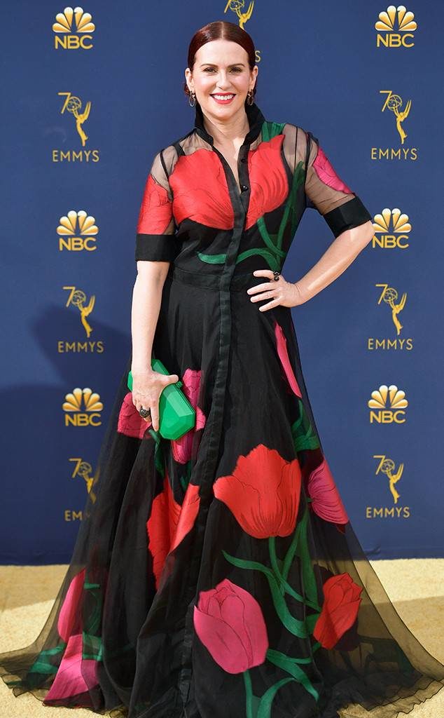 best dressed at the Emmy Awards Megan Mullaly