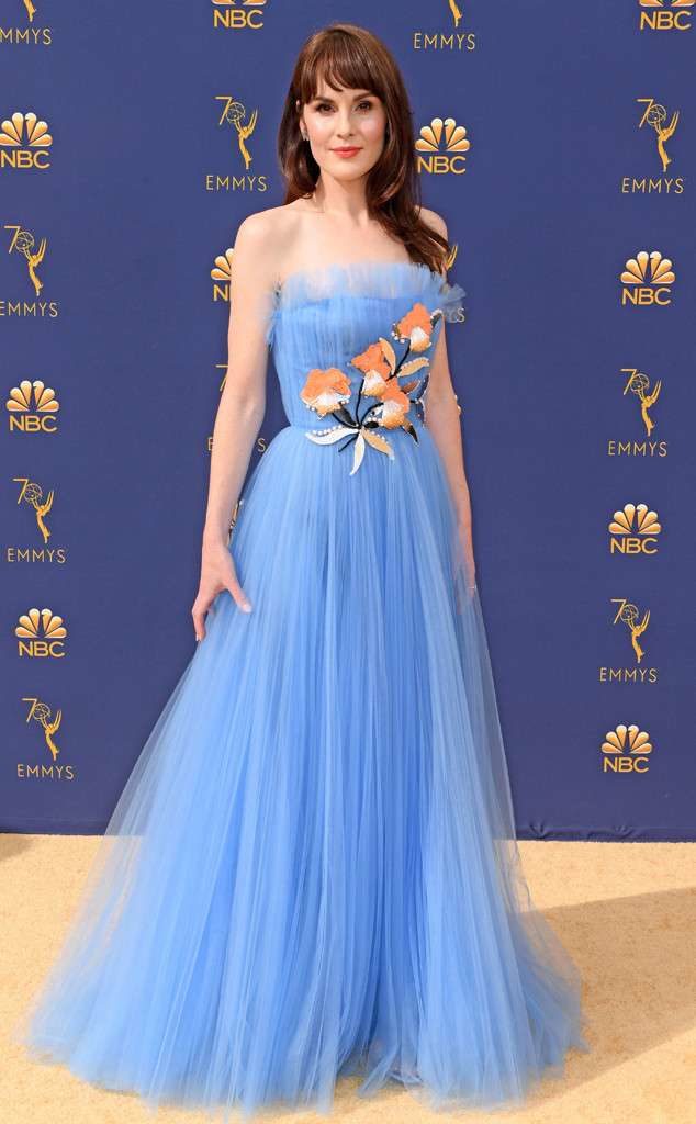 best dressed at the Emmy Awards Michelle Dockery