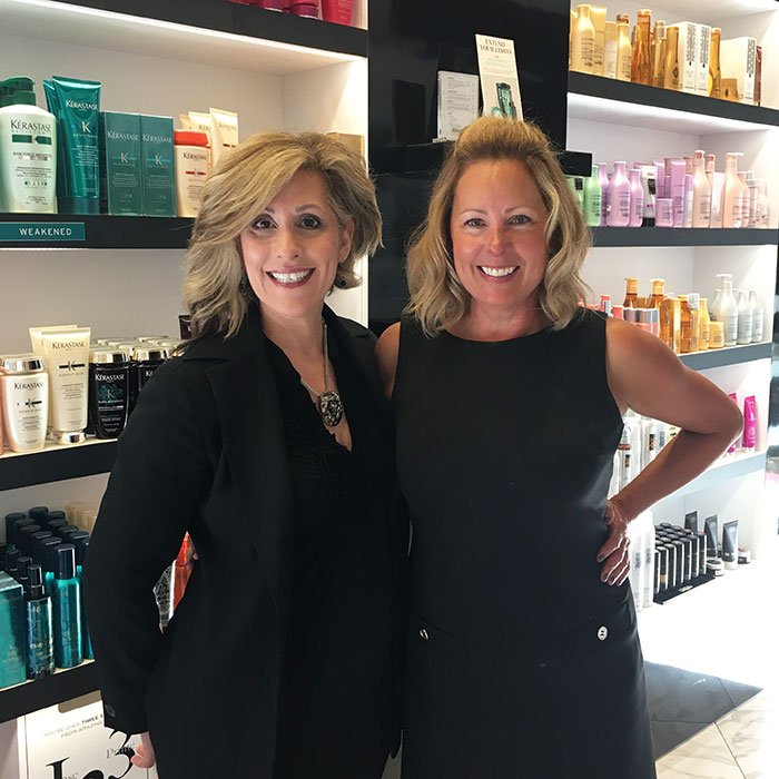 anti-aging hairstyling tips Stylist Christy Goluszka and Colorist Judy Johnson