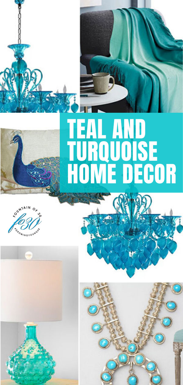 teal vs turquoise home decor