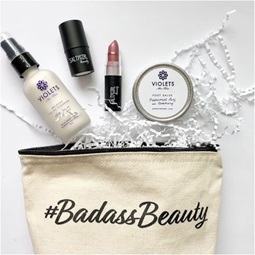 Best Breast Cancer Awareness Gift Guide #Badass Beauty Bag fountainof30