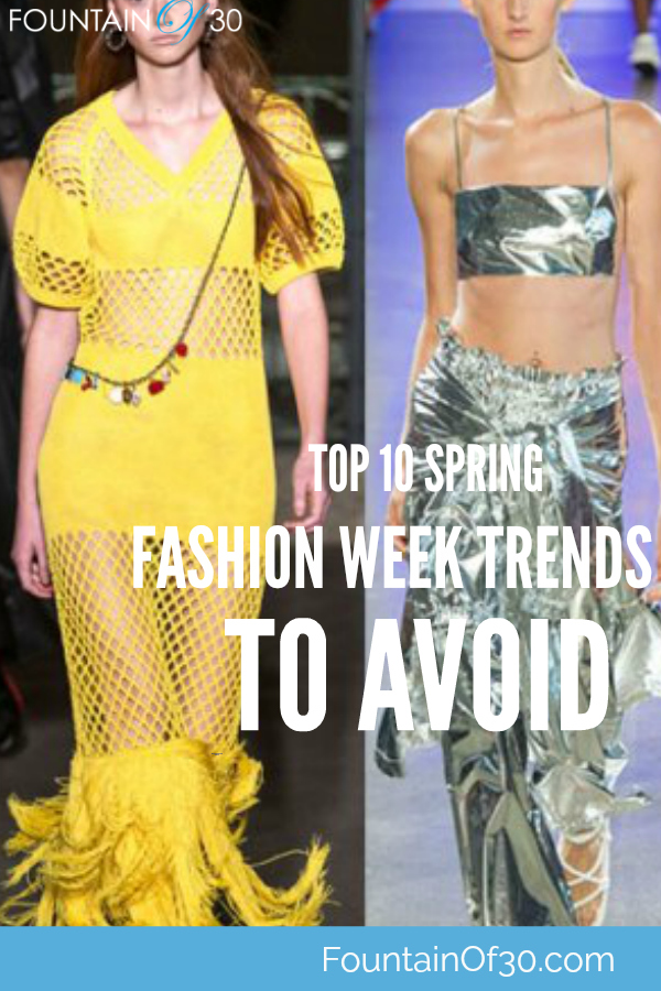 Spring ’19 Fashion Week Runway Trends To Avoid