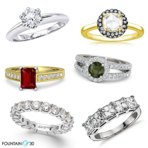 Engagement Rings Perfect for Women Over 40 - fountainof30.com