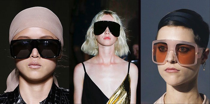 Spring 2019 Fashion Trends big goggle sunglasses