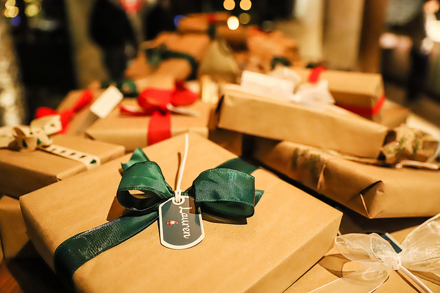 Table Of Gifts at MomTrends Holiday Soiree holiday soiree for moms