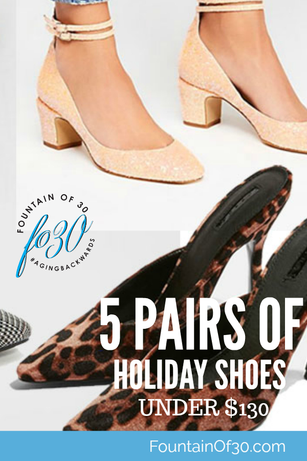 5 Perfect Pairs Of Holiday Shoes Under $130