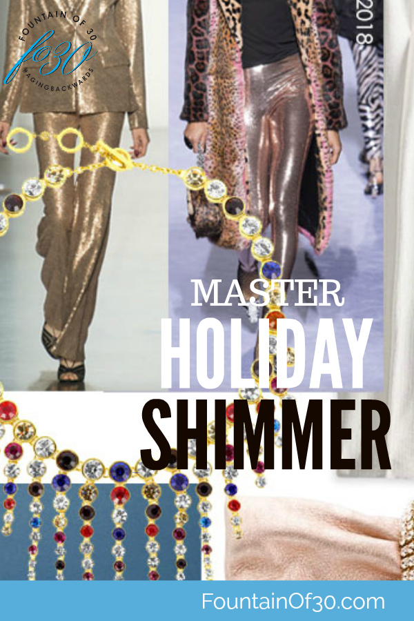 How To Wear Shimmer For the Holidays