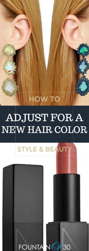 How To Adjust Your Wardrobe and Makeup For A Totally New Hair Color