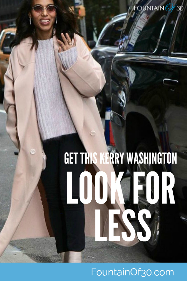 How To Get This Kerry Washington Pastel Look For Less 