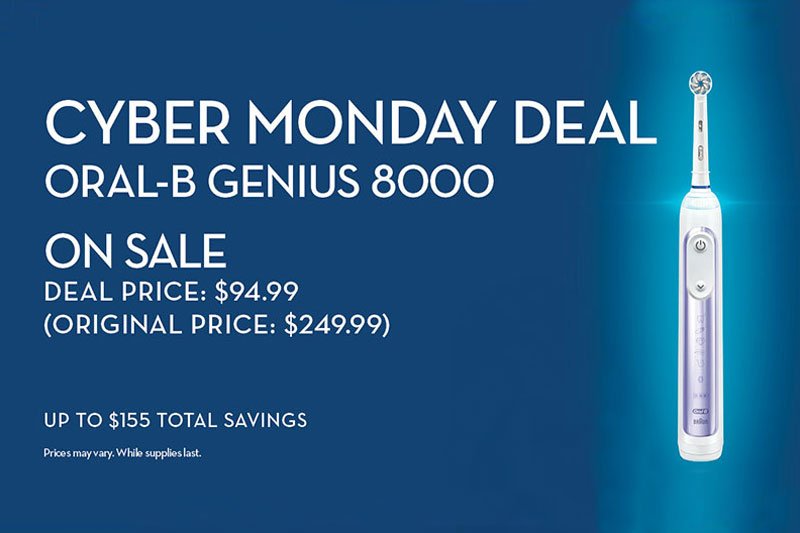 Oral-B GENIUS 8000 Cyber Monday Deal