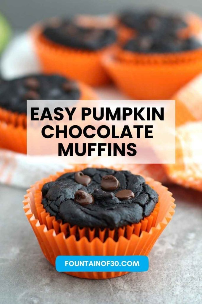 easy pumpkin chocolate brownies fountainof30