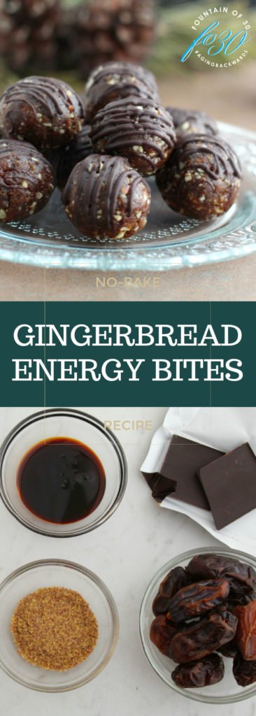 No-Bake Gingerbread Energy Bites