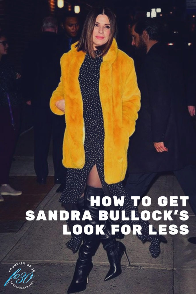 How to get Sandra Bullock's look for less.