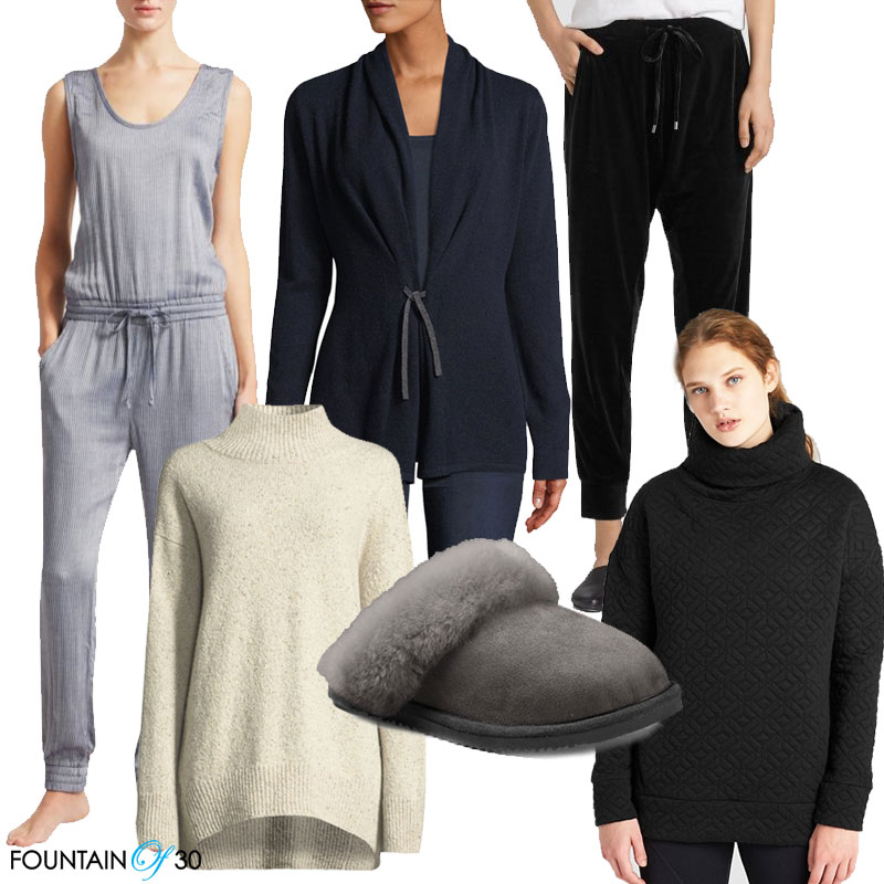 Cozy And Comfy Style Collage of stylish loungewear
