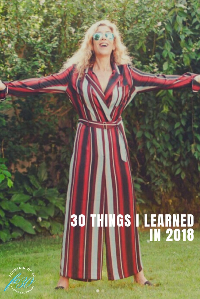 30 Things I Learned in 2018