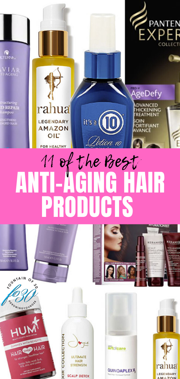 best anti-aging hair products fountainof30