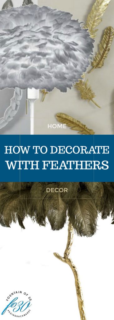 feather home decor lamps gold metal wall feathers white feather frame mirror